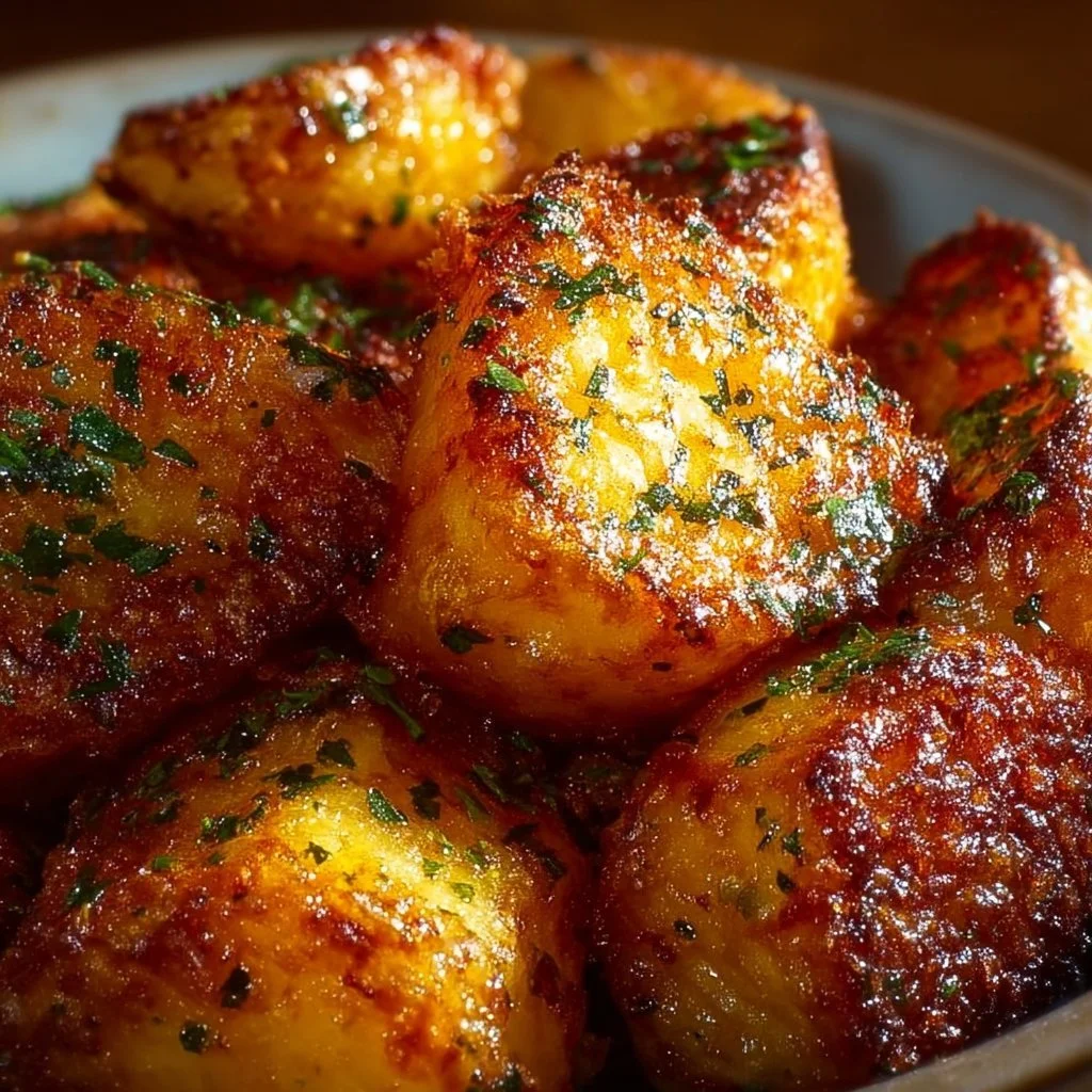 Crispy Parmesan Potatoes