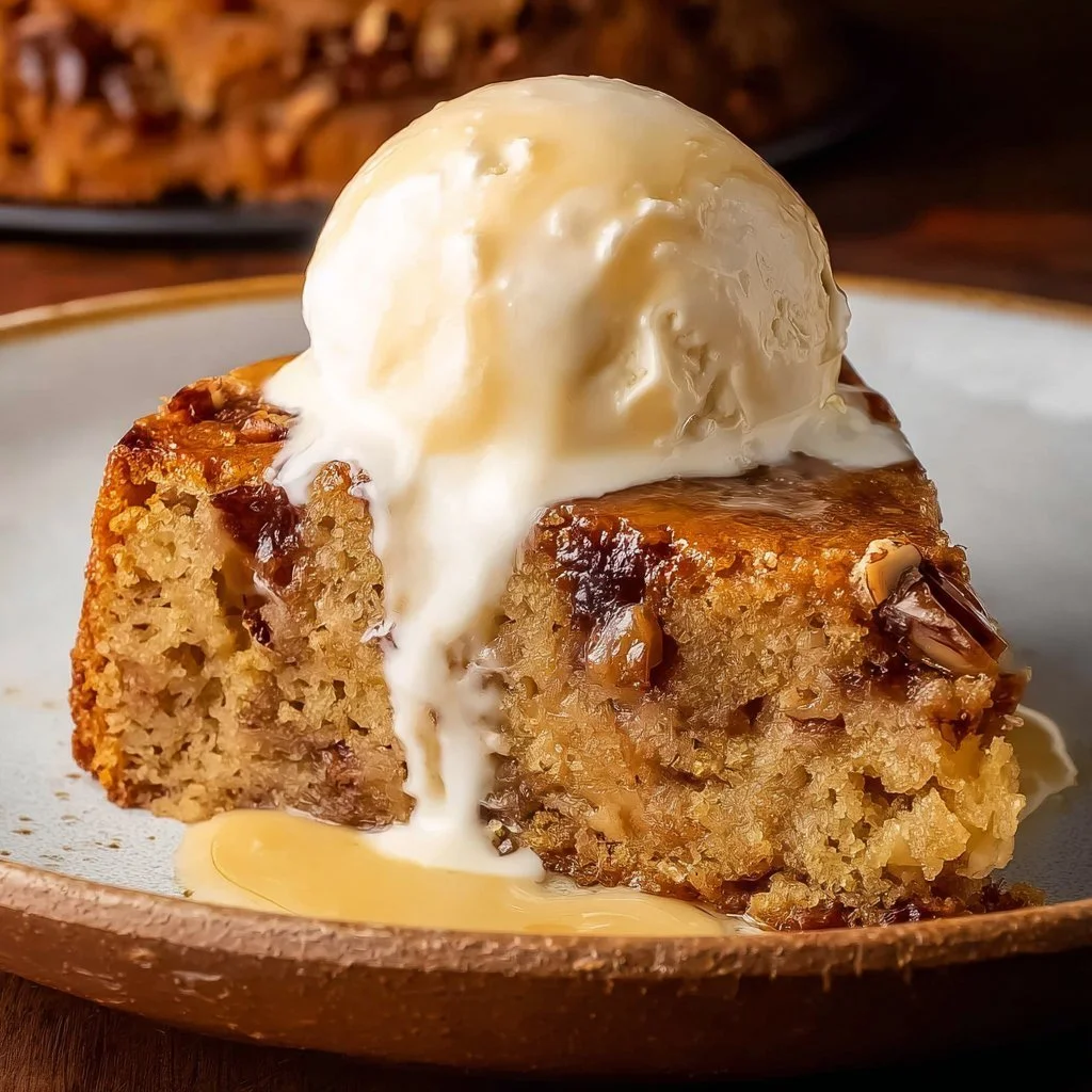 Moist and delicious Date Cake made from a simple recipe with natural ingredients