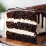 Delicious Guinness Chocolate Cake with Irish Buttercream frosting