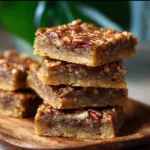 Delicious pecan pie bars with a rich, nutty topping and buttery crust