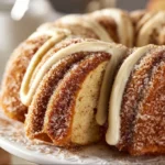 Delicious Snickerdoodle Bundt Cake with cinnamon sugar topping