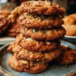 Homemade Church Lady Butter Pecan Cookies with nuts and a golden brown finish