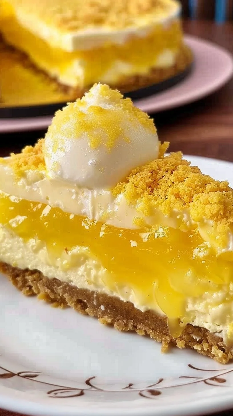 Lemon Curd Cheesecake