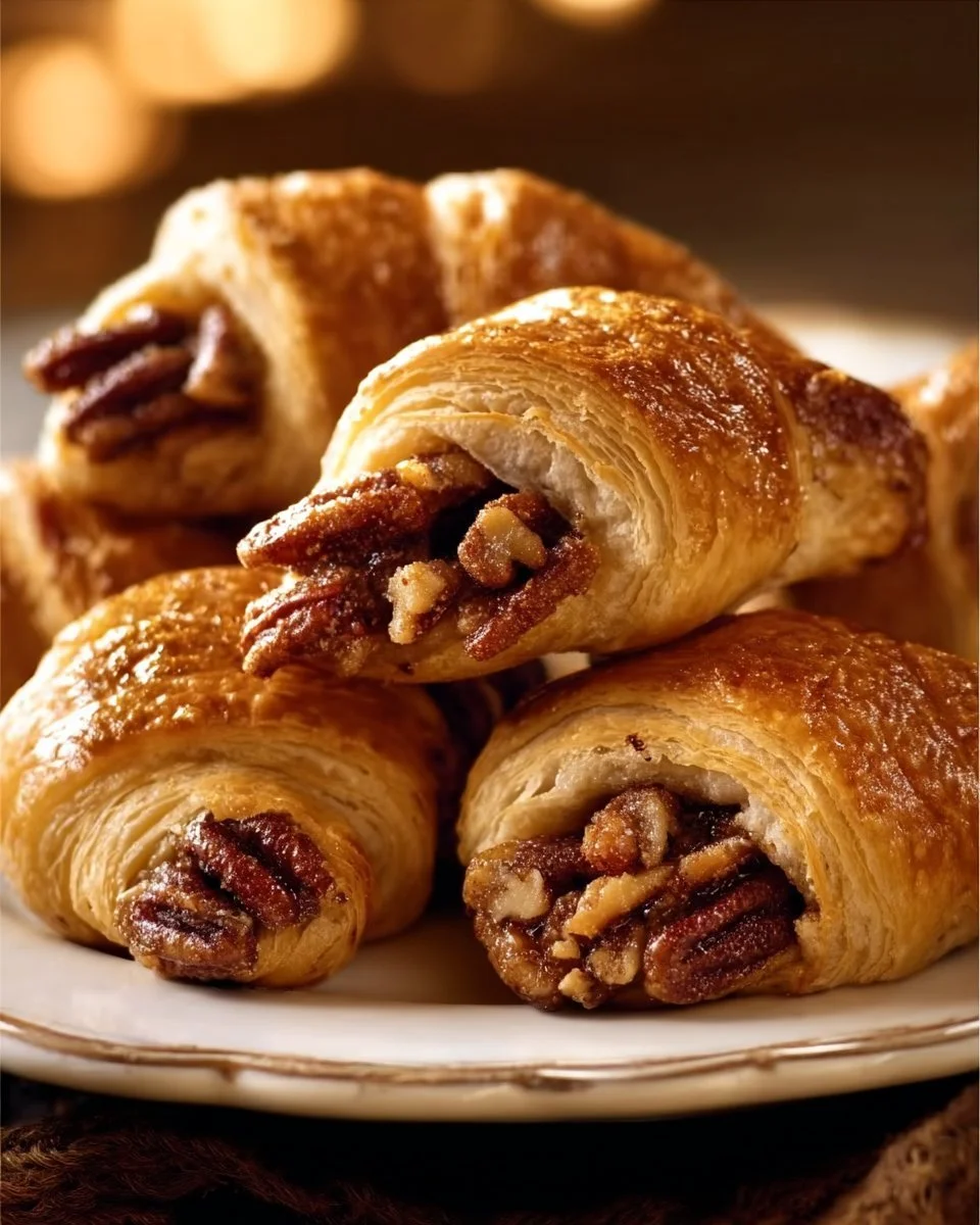 Pecan Pie Crescents