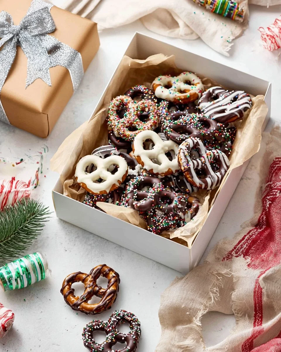 Chocolate-Covered Pretzels