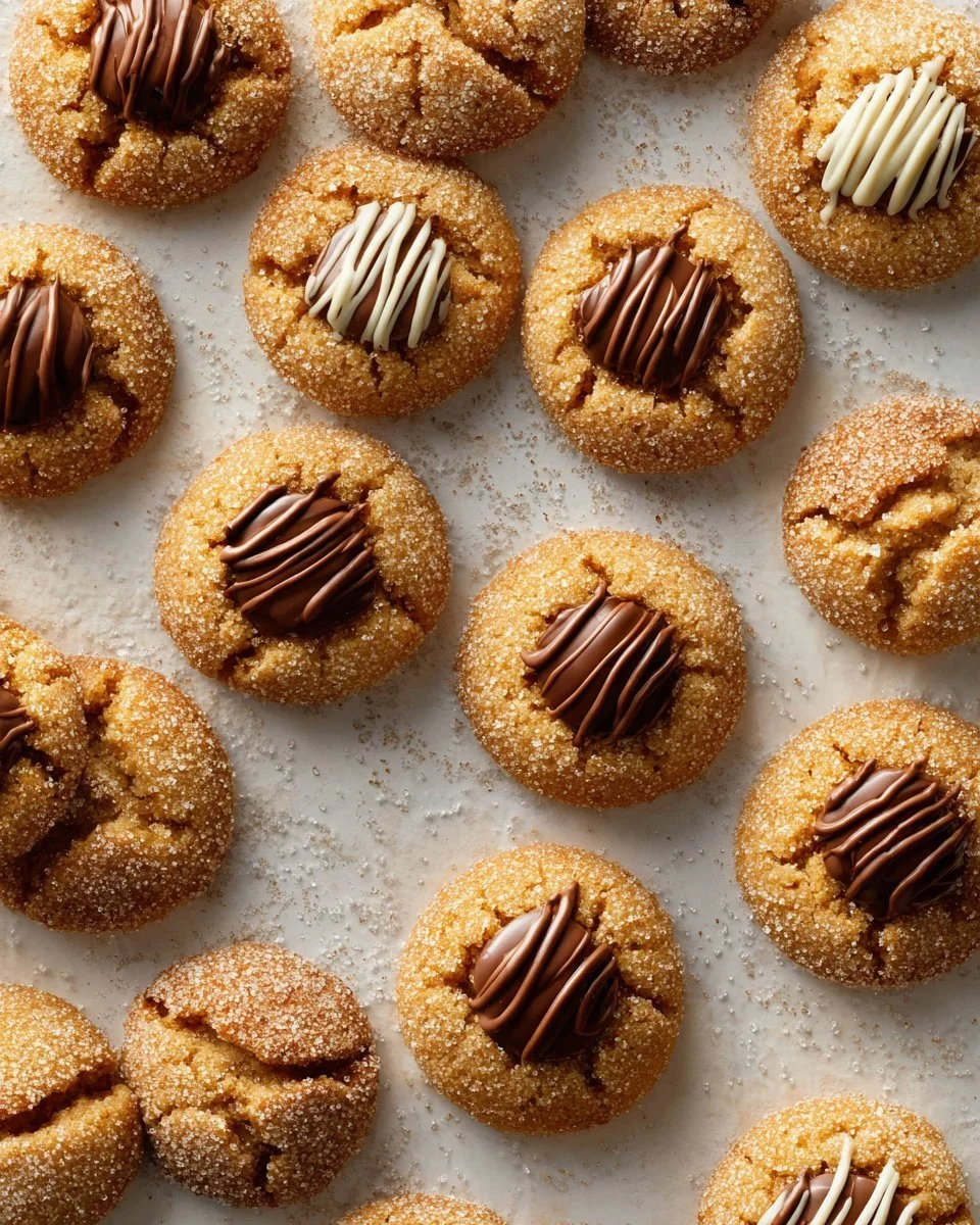 Delicious Chocolate Kiss Cookies topped with chocolate kisses on a baking sheet