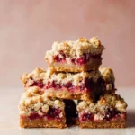 Delicious homemade cranberry bars with a sweet crust and vibrant cranberry filling.