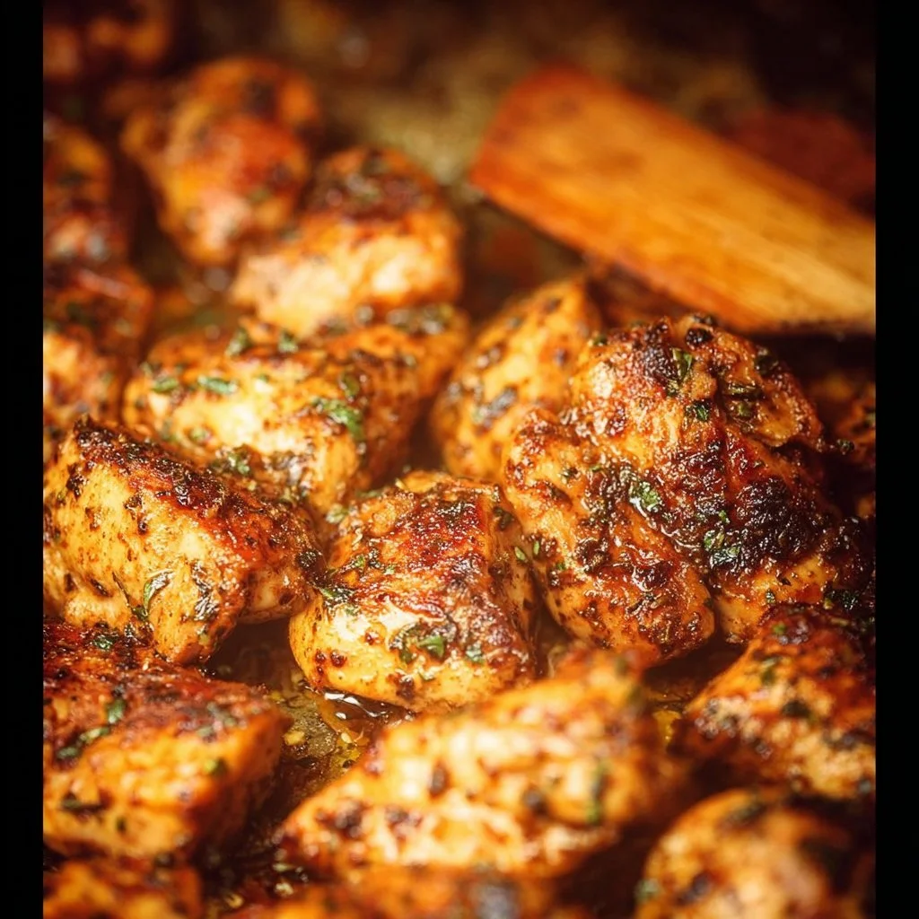 Garlic Butter Chicken Bites