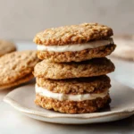 Delicious homemade Oatmeal Cream Pies with creamy filling and soft cookies