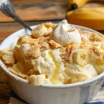 Delicious homemade banana pudding with layers of bananas and vanilla wafers